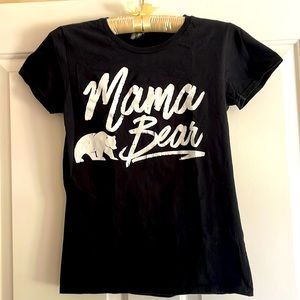 5For$15 Black Mama Bear T-shirt size S